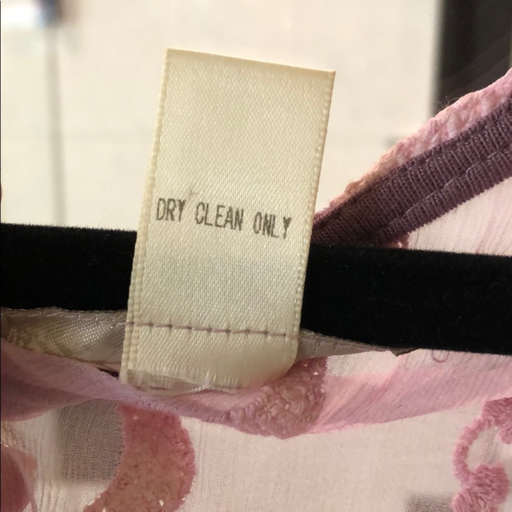 Lavender Bohemian Flowy Top S - Picture 5 of 7